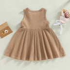 Solid Ribbed Drea Dress