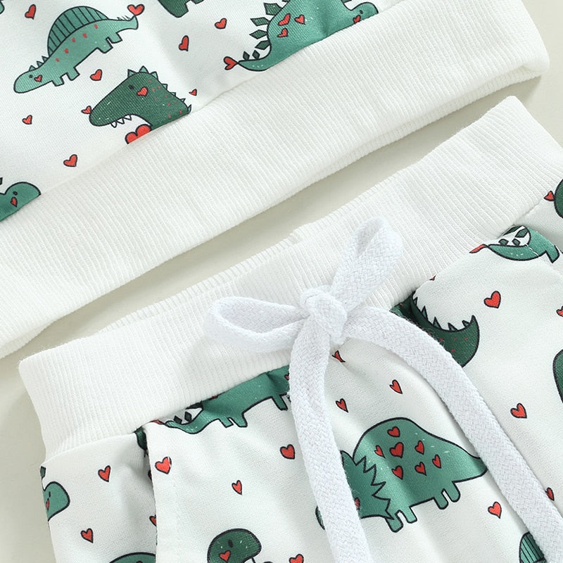 Valentine's Dinosaur Outfit