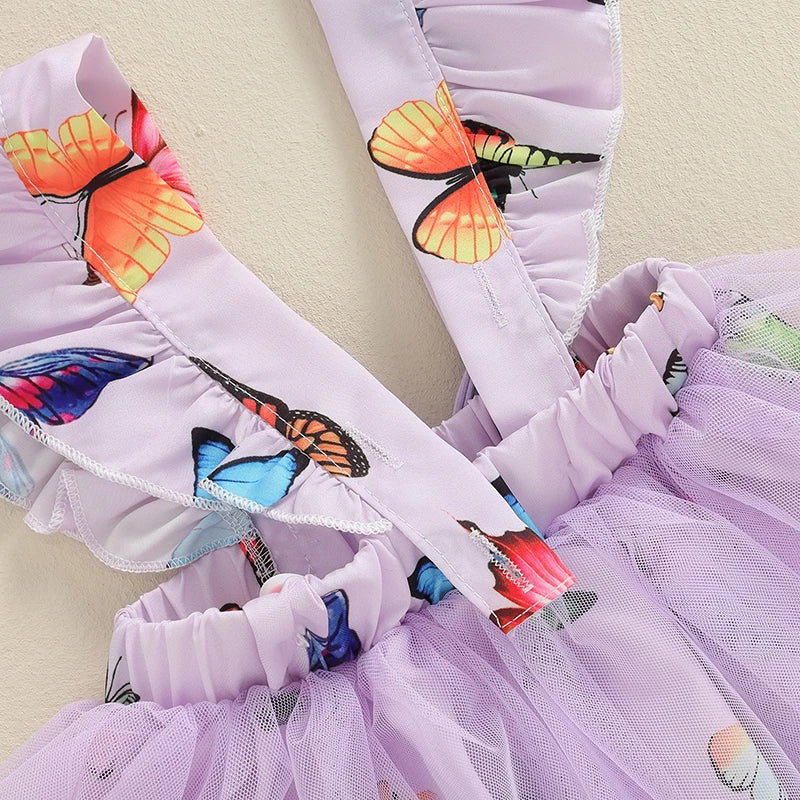 Purple Butterfly Skirt Outfit
