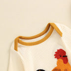 Ribbed Chicken Onesie