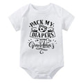 Pack My Diapers I'm Going To Grandma's Onesie