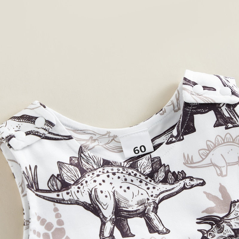 Davie Dino Fish Romper