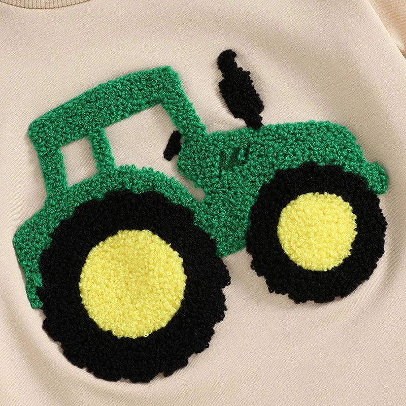 Fuzzy Tractor T-shirt & Shorts