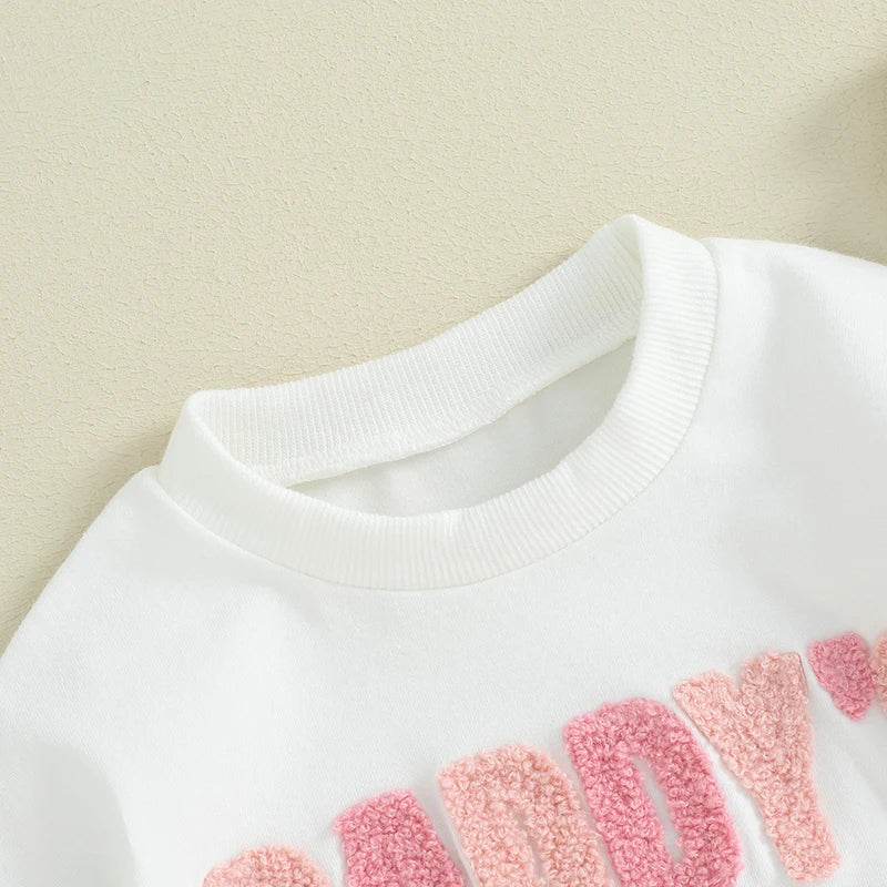 Daddy's Bestie Plush Letters Onesie