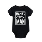 "Mama's Little Man" Baby Boy Onesie