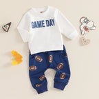 Game Day Sweater & Football Pants