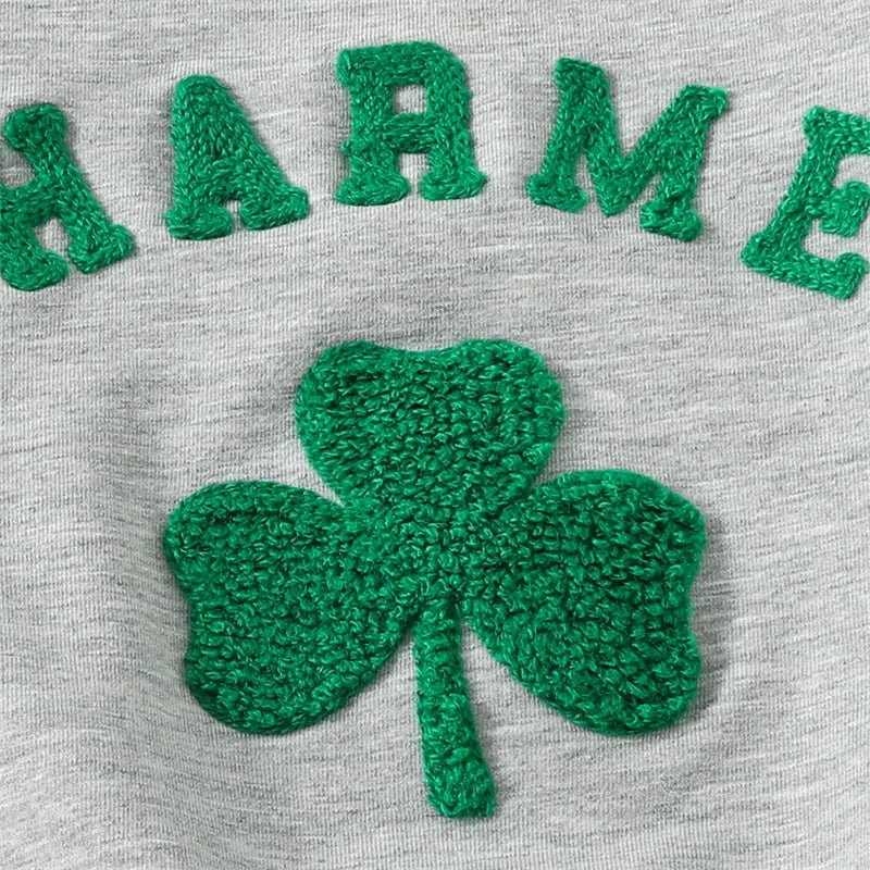 Charmer Clover Embroidered Sweater