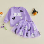 👻 Boo Ghost Girl Halloween Set