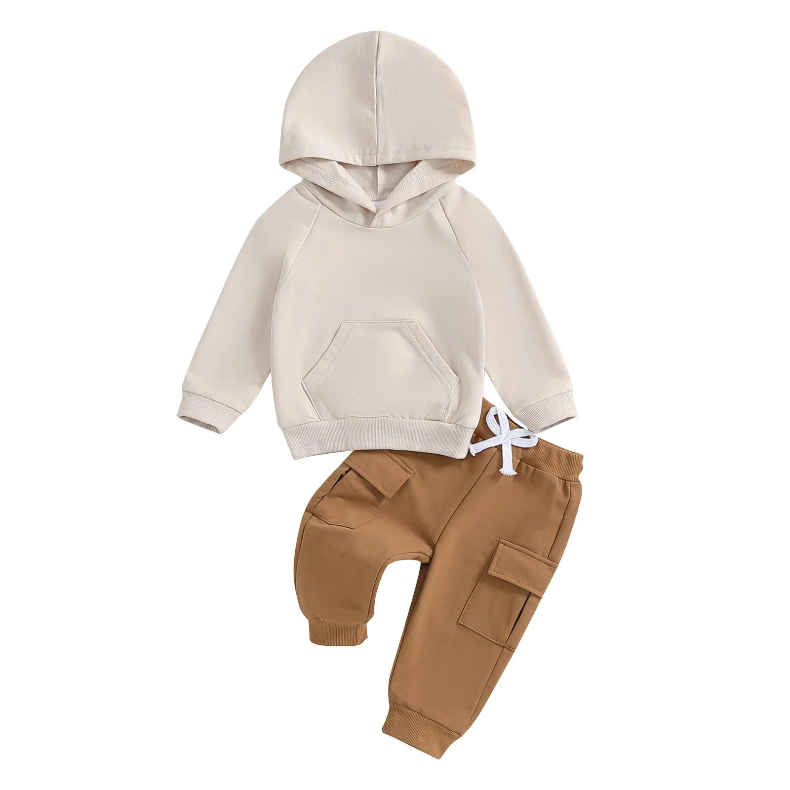Slayton Solid Hoodie & Pocket Pants Outfit