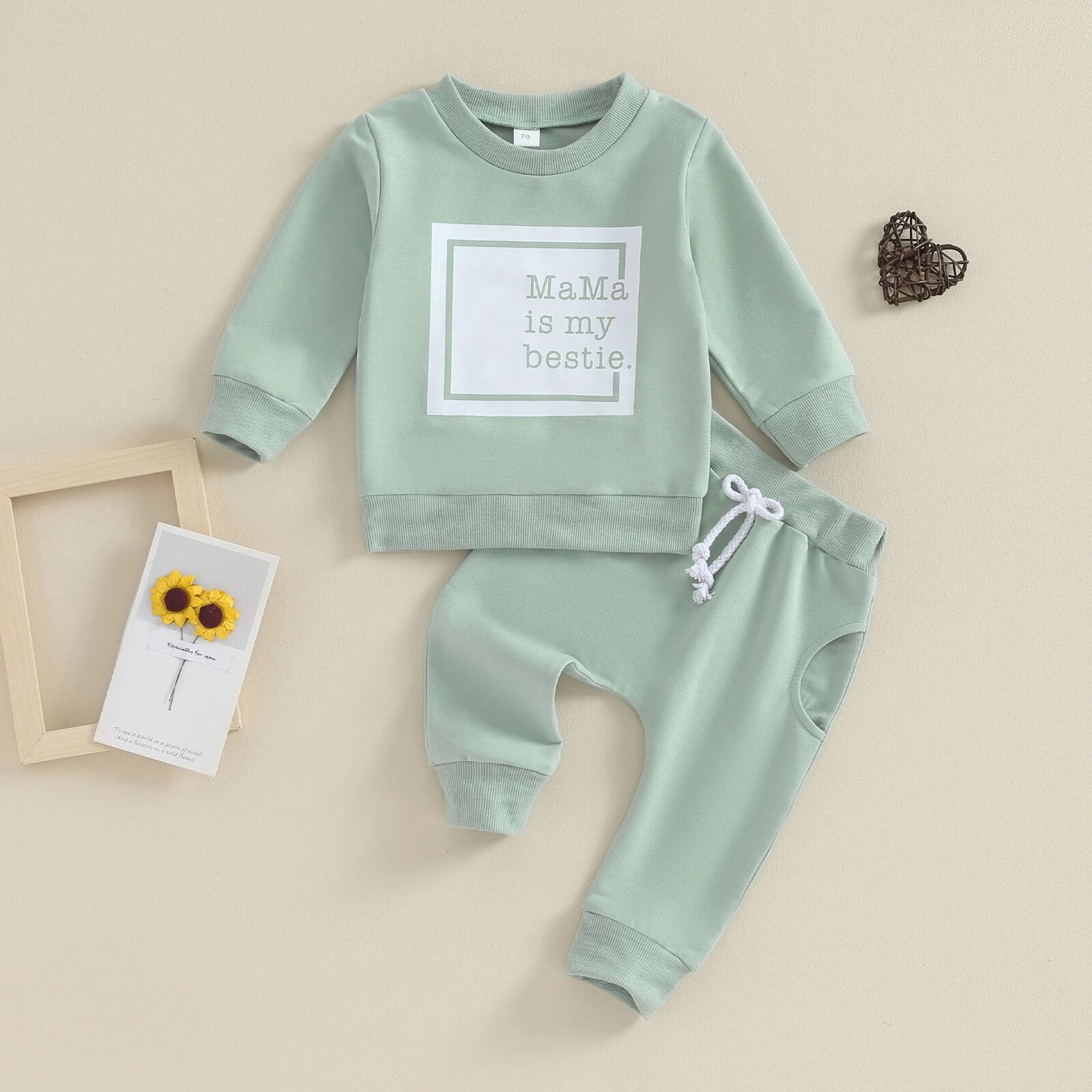 Mama is My Bestie Sweater & Pants