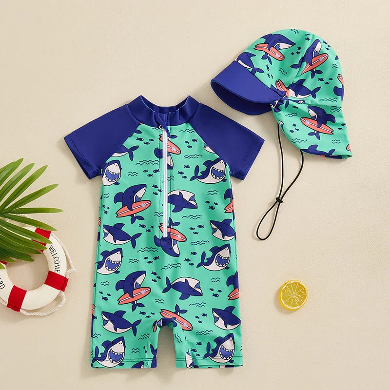 The Tropics Swimsuit & Hat