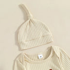 Ribbed Little Dude Onesie & Hat