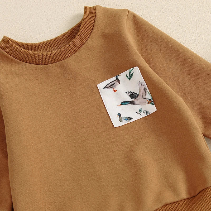 Duck Pocket Sweater & Pants