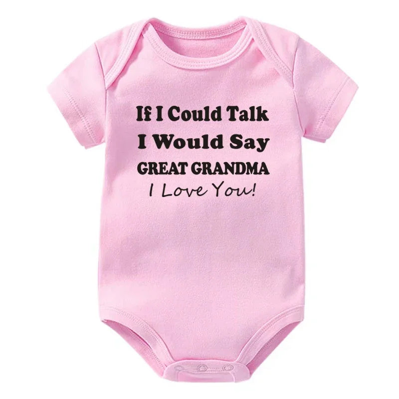 Great Grandma I Love You Onesie