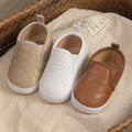 Solid Checker Slip On Shoes