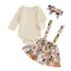 Fillis Floral Skirt Outfit & Bow