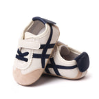 Contrast Color Stripe Shoes