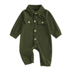 Solid Smith Corduroy Romper