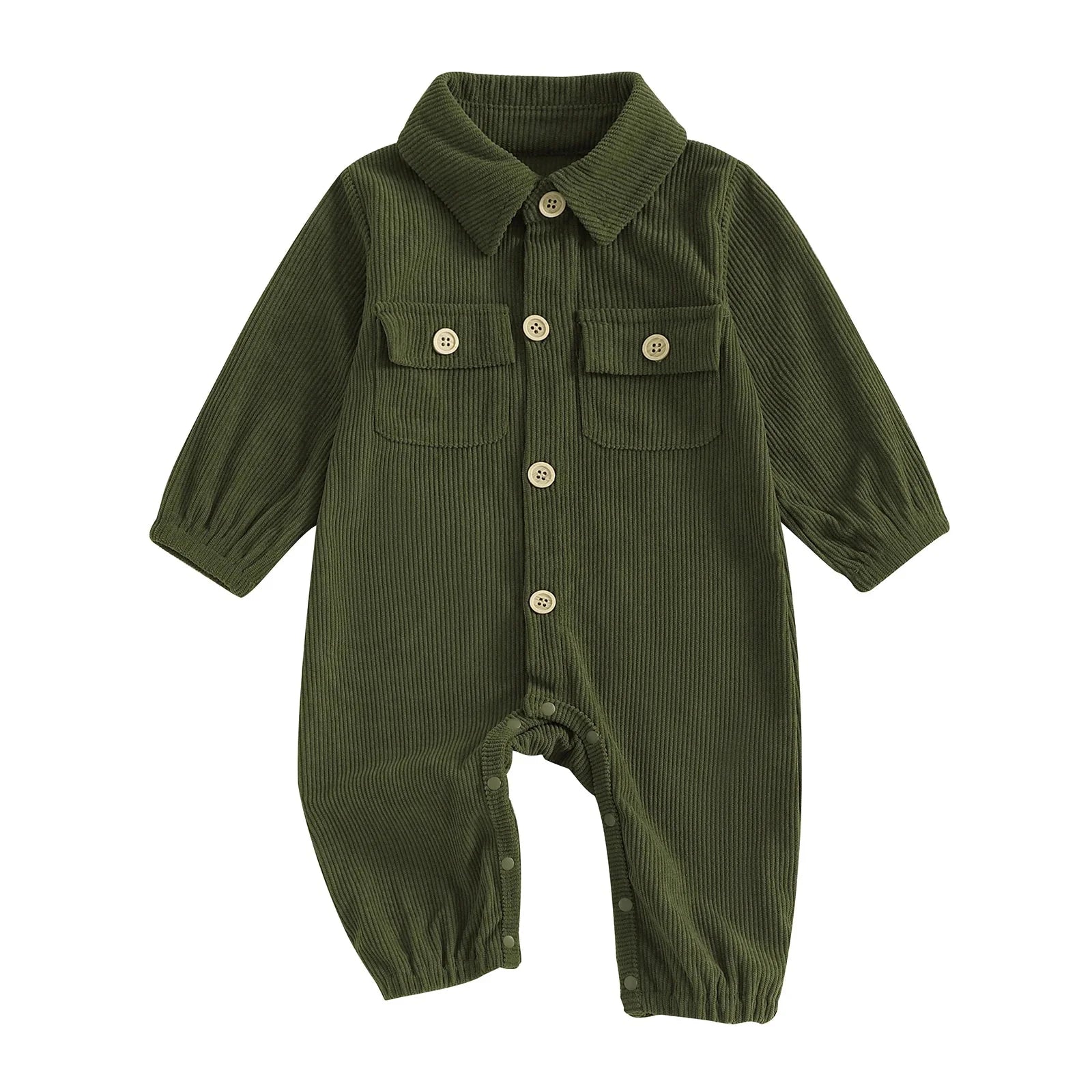 Solid Smith Corduroy Romper