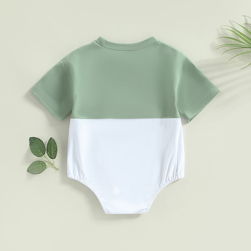 Two Tone Pocket Onesie