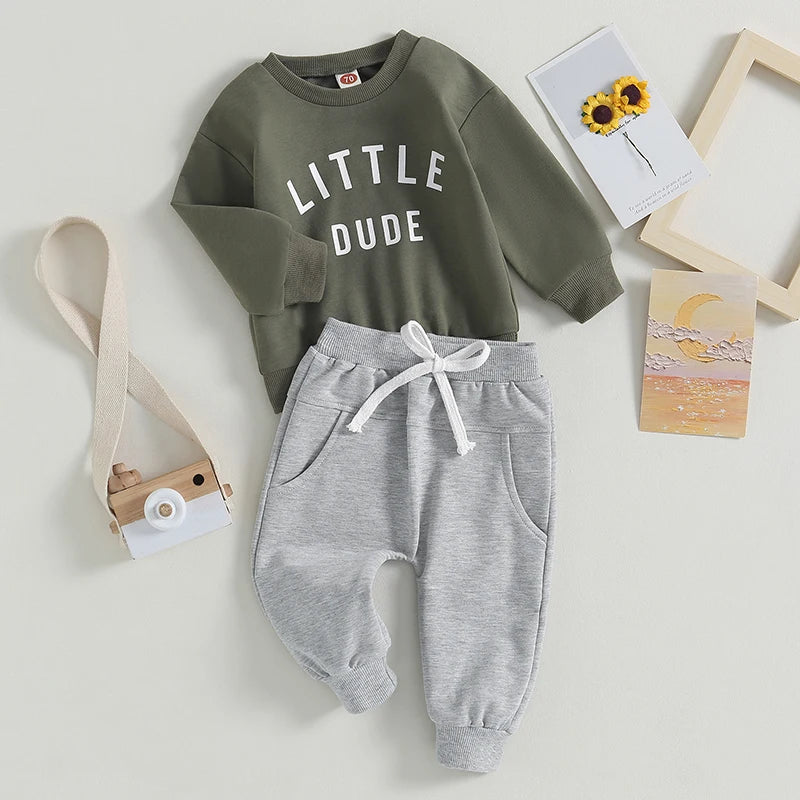 Little Dude Comfy Outfit Set