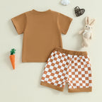 Easter Bunny Boys Outfit Set