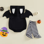 🦇 Spooky Friends Baby Halloween Romper