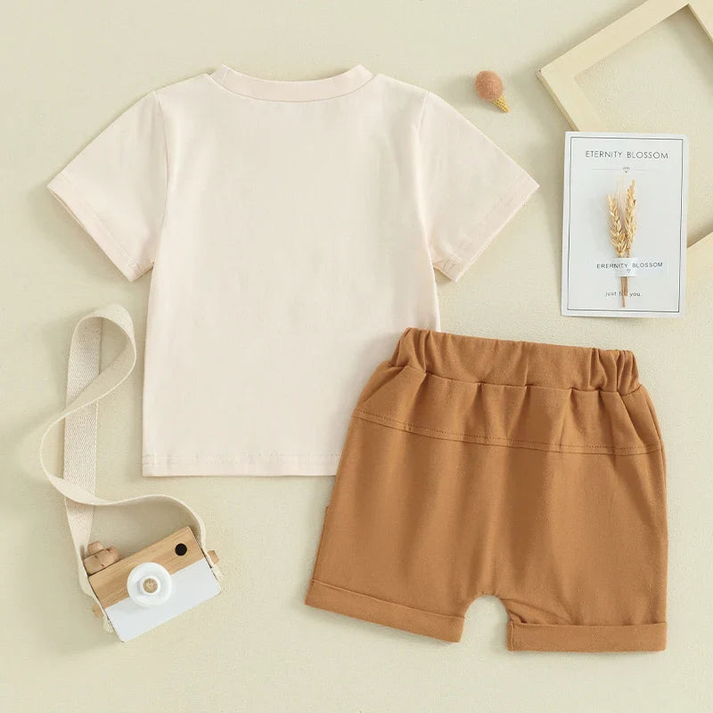 Daddy's Little Buddy T-shirt & Shorts