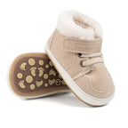 Plush Strap Shoes
