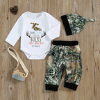 Ducks Trucks and Big ole Bucks Wild Camo Outfit Set