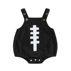 Corduroy Football Romper