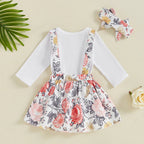 Fillis Floral Skirt Outfit & Bow