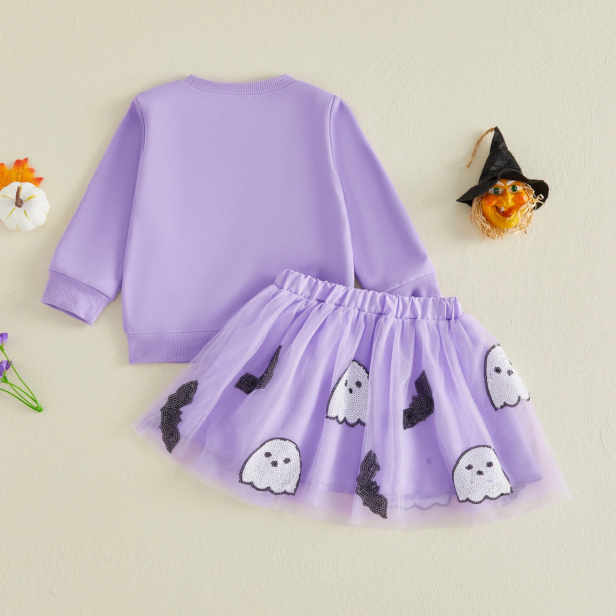 👻 Boo Ghost Girl Halloween Set