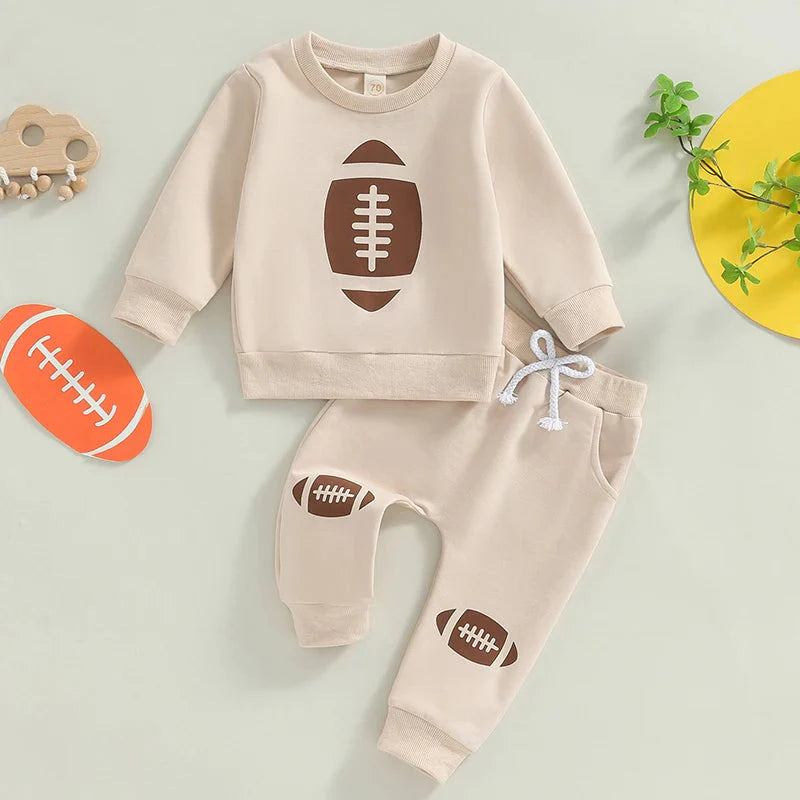 Football Knee Patch Jogger Set