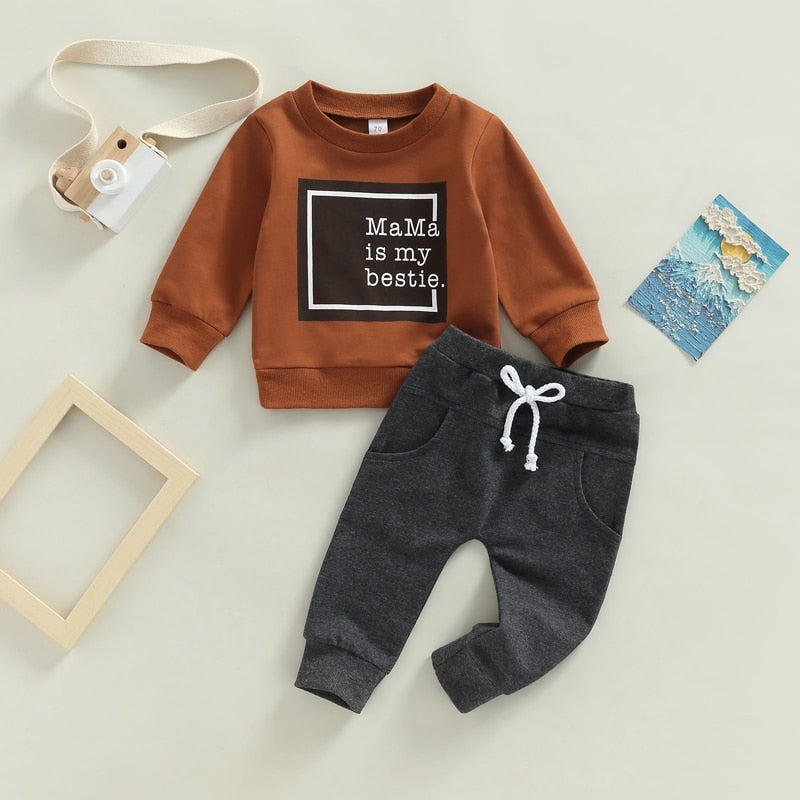 Mama is My Bestie Outfit Set
