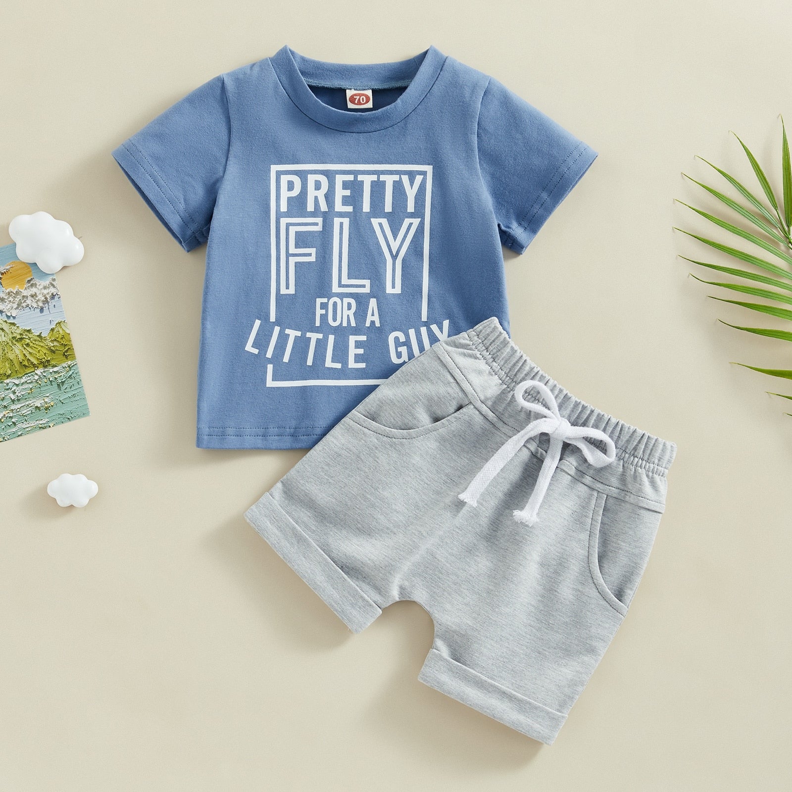 Pretty Fly For A Little Guy T-shirt Set