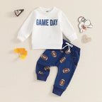 Game Day Sweater & Football Pants