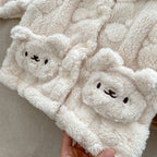 Warm Winter Teddy Bear Plush Outfit