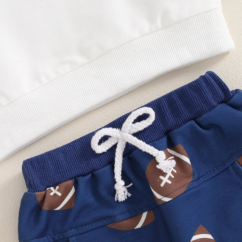 Game Day Sweater & Football Pants