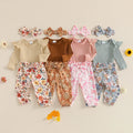 Rellita Ruffled Floral Outfit & Headband