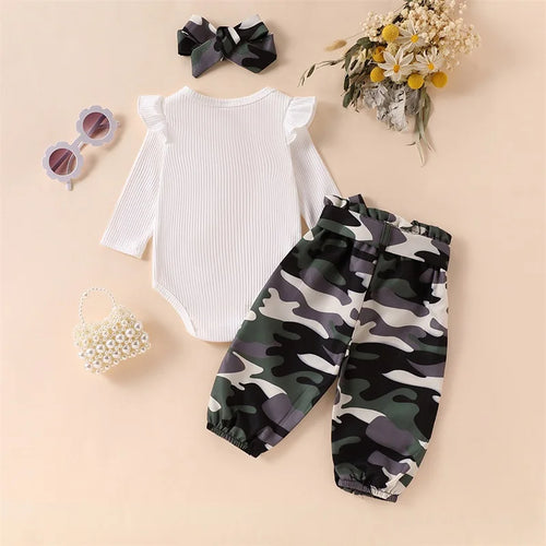 Callita Camouflage Outfit & Bow