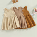 Solid Ribbed Drea Dress