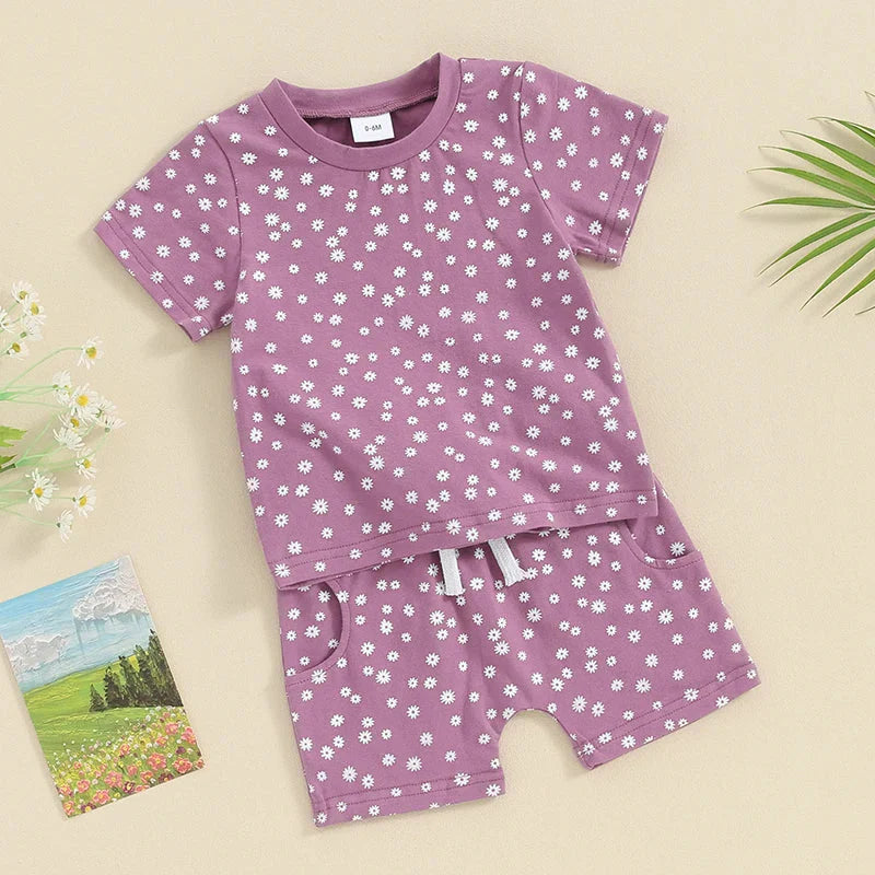 Flower Taelyn T-shirt & Shorts