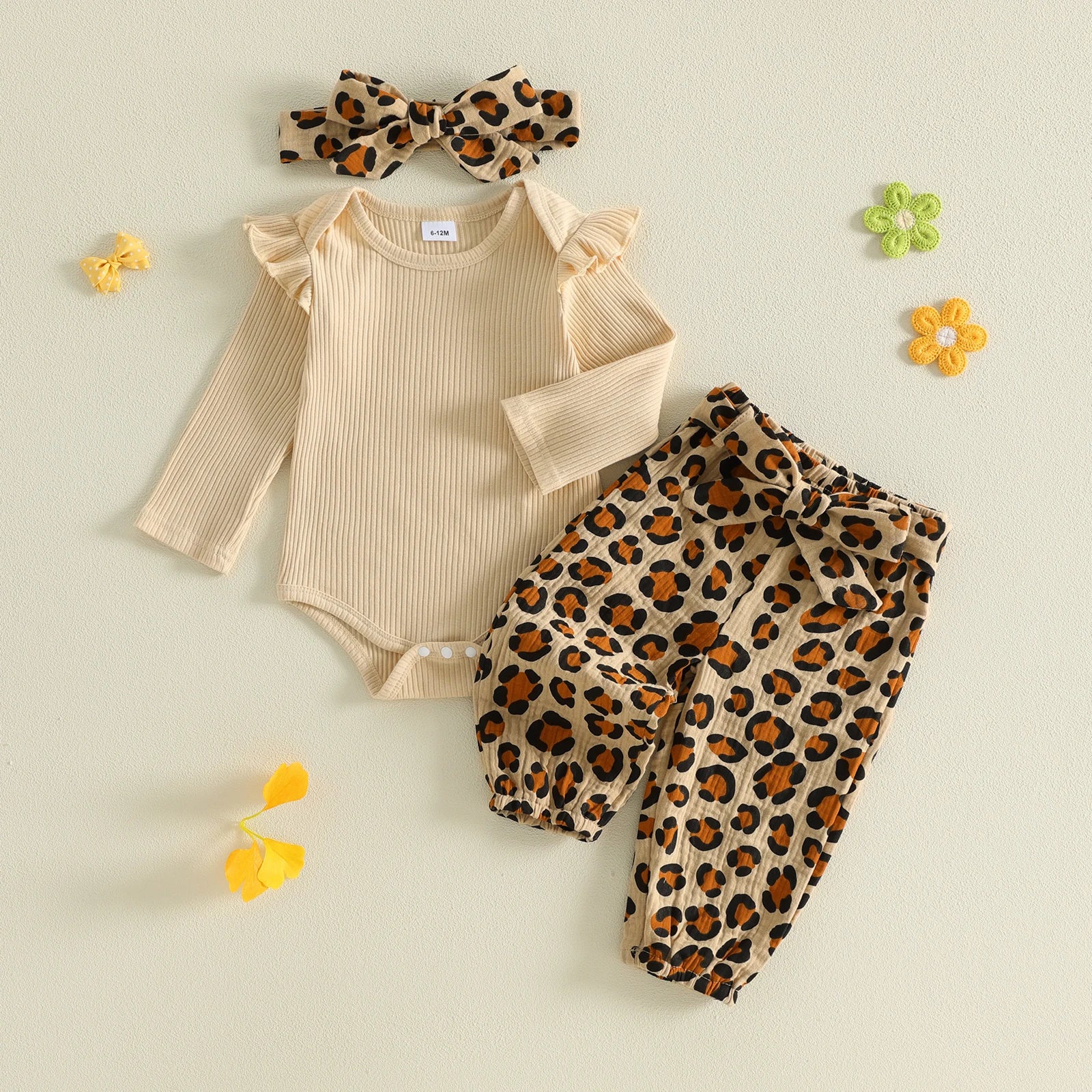 Leopard Print Outfit Set