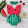 Sweet Watermelon Romper with Headband