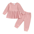 Solid Ribbed Daira Outfit