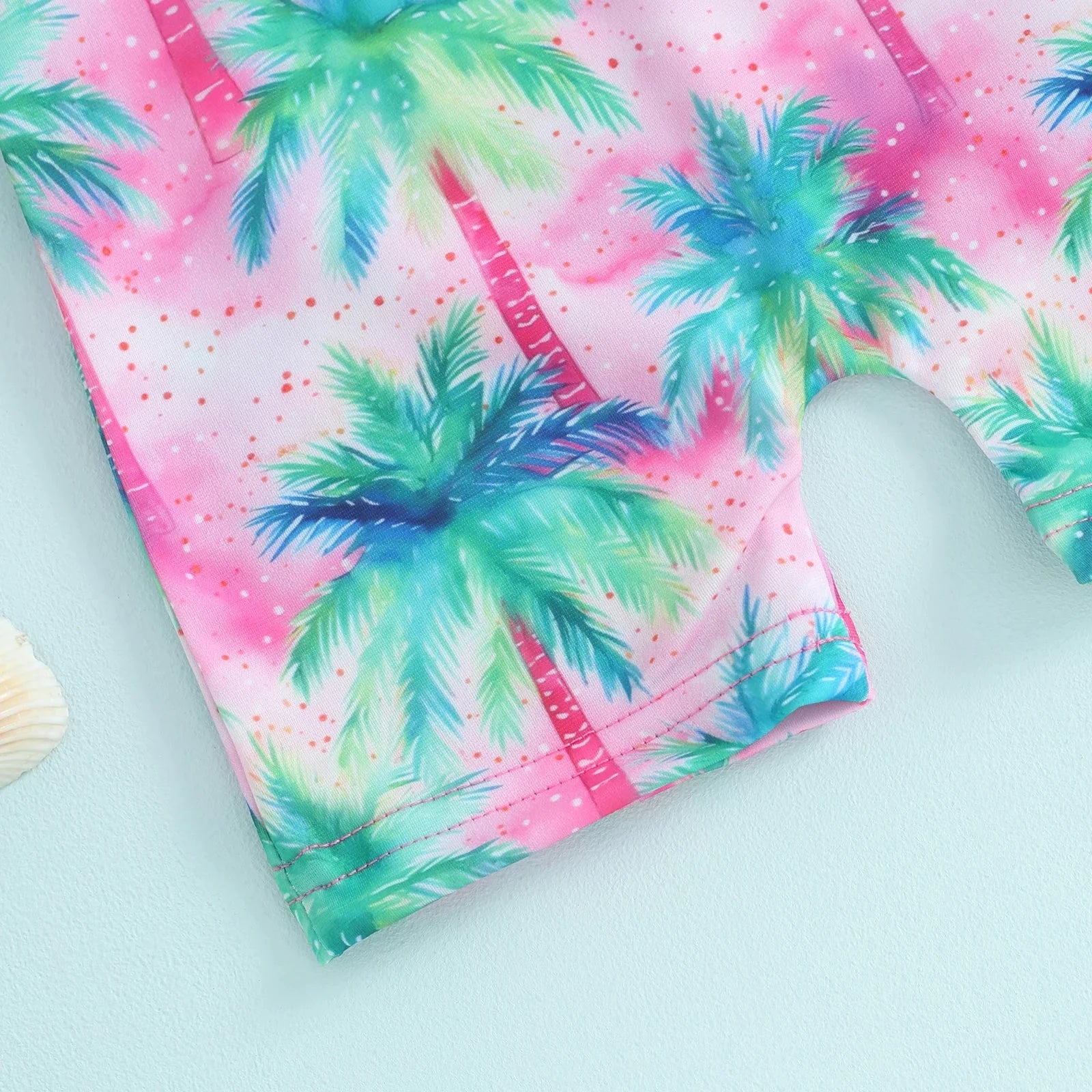 Long Sleeve Summer Time Swimsuit & Hat