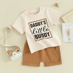 Daddy's Little Buddy T-shirt & Shorts