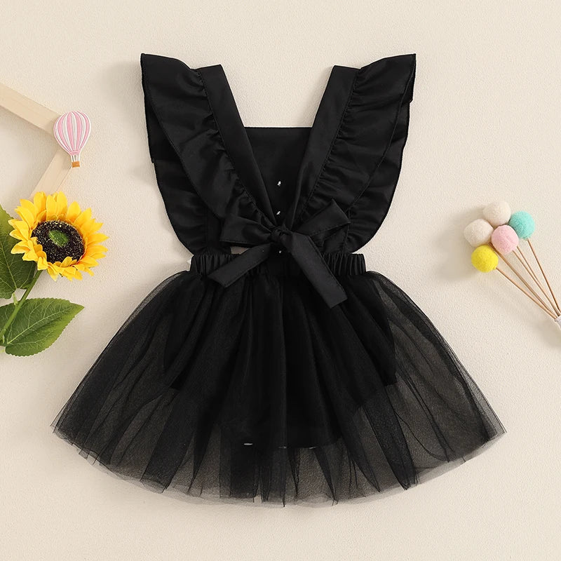 🖤 Little Boo Halloween Tulle Dress