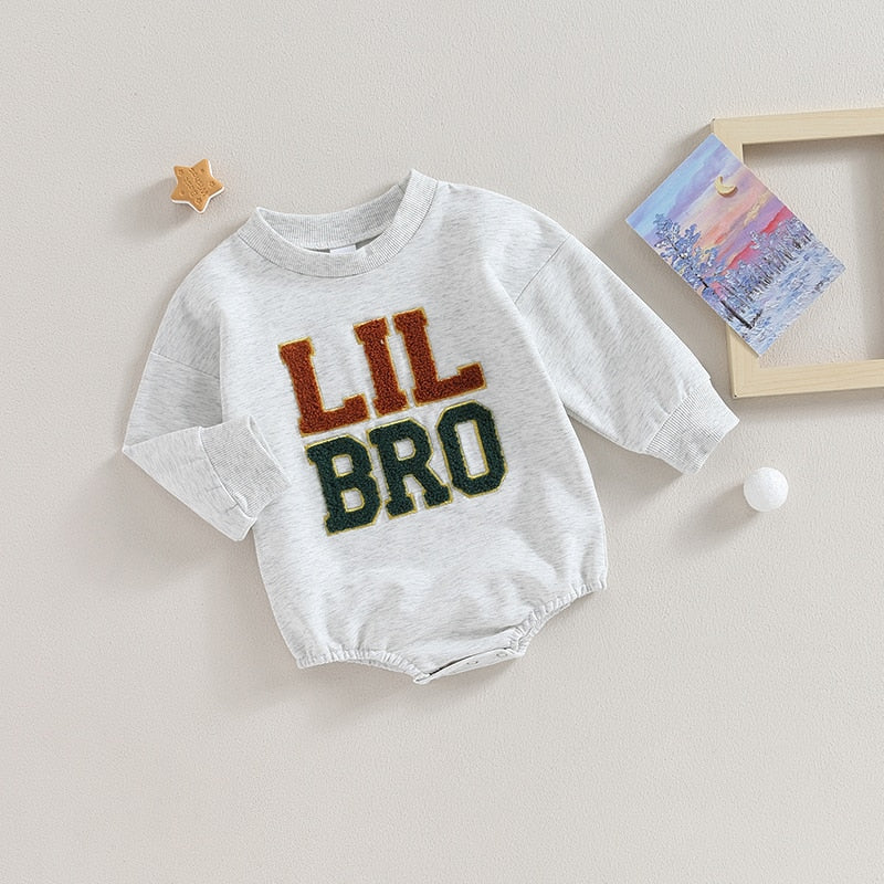 Matching Brother Sweater & Onesie